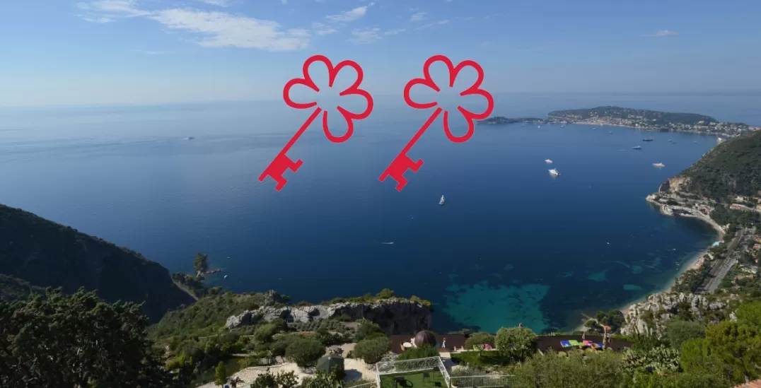 2 keys in the Michelin Guide